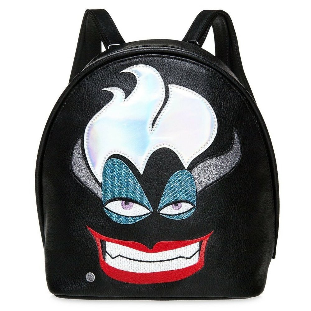 Danielle Nicole Disney Ursula from The Little Mermaid Black Backpack NWT